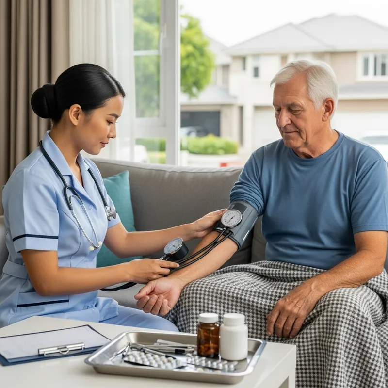 Professional In-Home Nursing Care for Elderly Patients