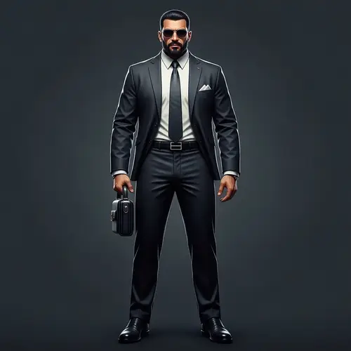 Powerful Middle-Eastern Boss: Cool, Hip & Composed