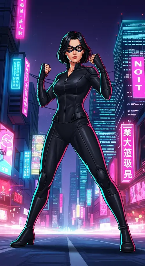 Powerful Chinese Woman | Comic Book-Inspired Art