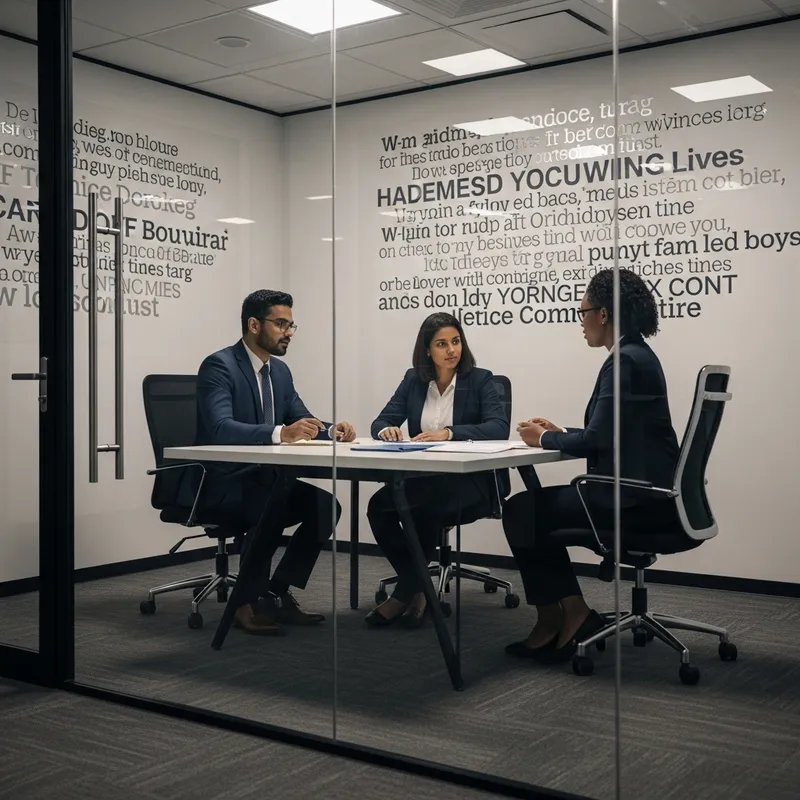 Appraisal Meeting - Corporate Office Environment