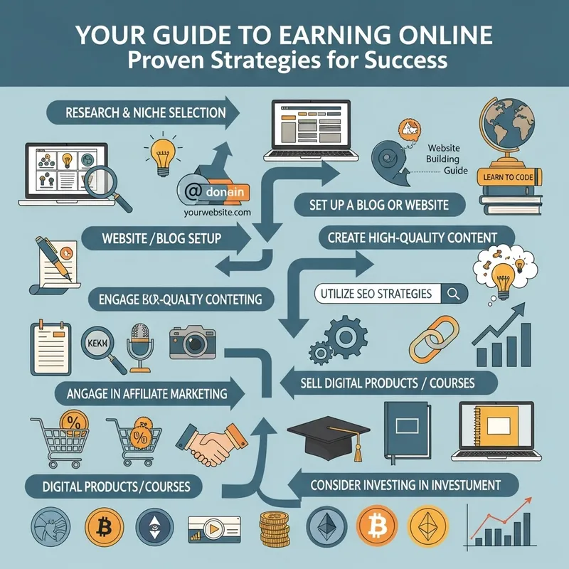 Successful strategies to make money online | Step-by-step guide Successful strategies to make money online | Step-by-step guide