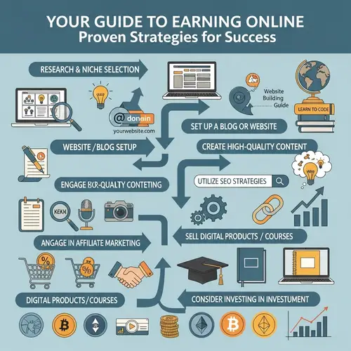 Successful Strategies to Make Money Online - Step-by-Step Guide
