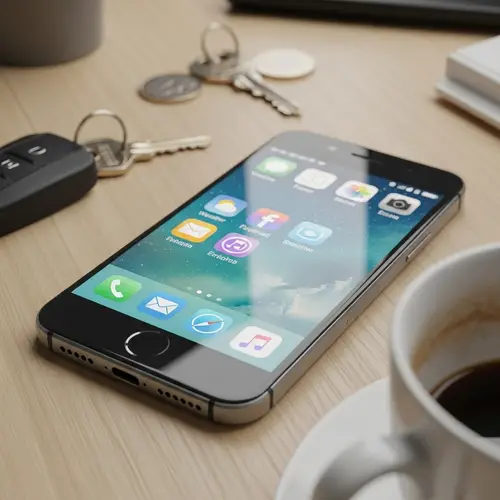 Modern Smartphone with Glowing Screen | Sleek Design