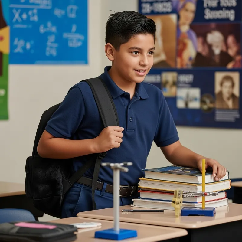 Inspiring Moments: A Boy in Middle School Inspiring Moments: A Boy in Middle School