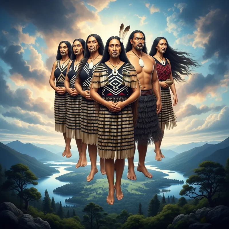 Maori Gods: Ethereal Majesty in New Zealand's Celestial Landscape Maori Gods: Ethereal Majesty in New Zealand's Celestial Landscape