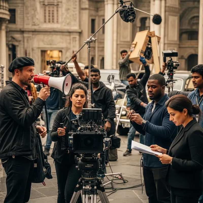 Diverse Hollywood Film Set Team | Behind the Scenes