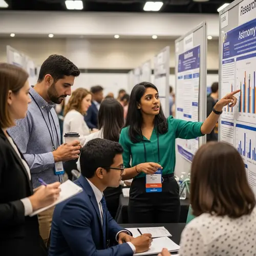 Engaging Academic Poster Presentation at Diverse Conference