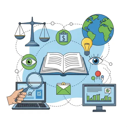 Ethical Use of Information Poster | Justice, Enlightenment, Vigilance