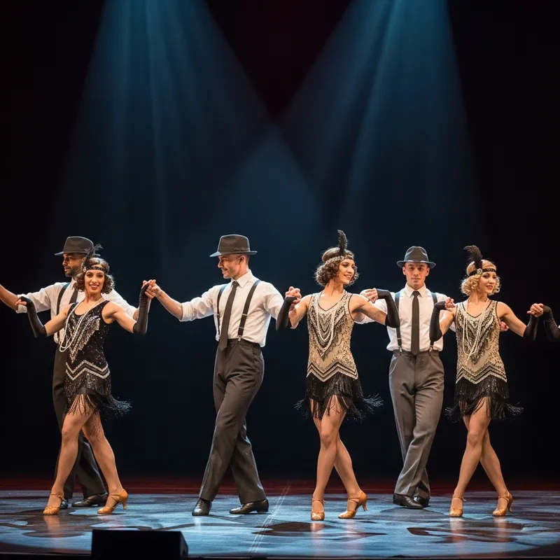 Vintage Theatre Dance Performance by Energetic Duos