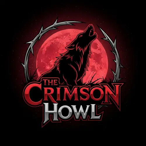 The Crimson Howl Logo Design