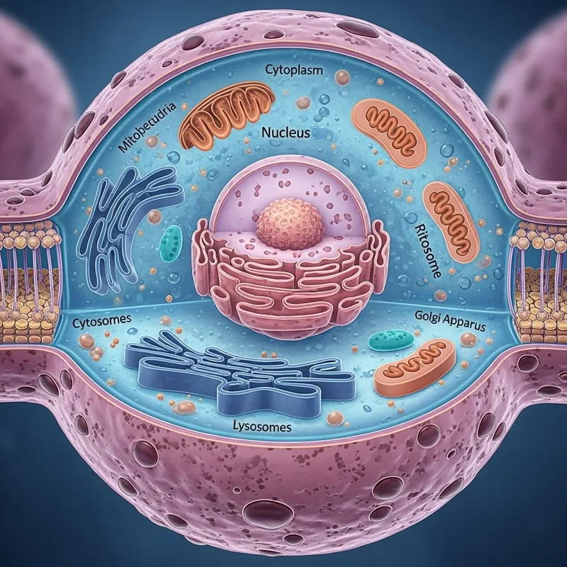 Anatomy of an Animal Cell: Nucleus and Organelles Explained