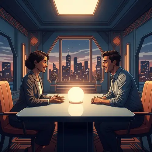 Exciting & Promising Meeting in Stylized Setting