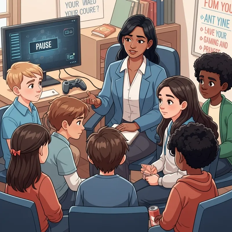 Diverse Kids Counseling for Online Gaming Addiction - Guidance and Counseling Session