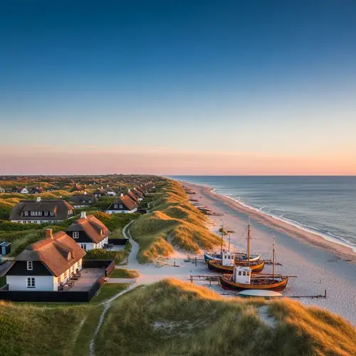 Vorupør Coastal Serenity | Charming Fishing Village in Denmark