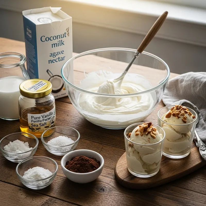 Homemade Vegan Gluten-Free German-Style Ice Cream Recipe