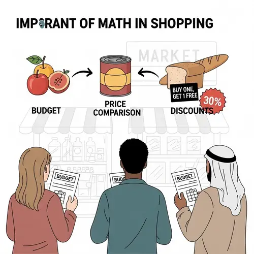 Importance of Math in Shopping: Price Comparison & Discounts
