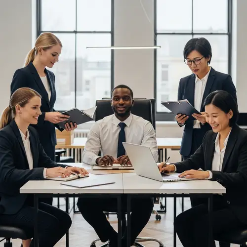 Modern Senior Supervisor Duties Illustration