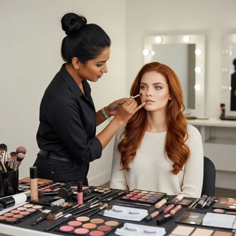 Image Realistic South Asian Makeup Artist | Professional Artistry Image Realistic South Asian Makeup Artist | Professional Artistry