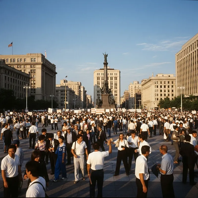 Tiananmen Square on June 4, 1989