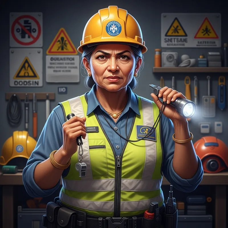 Safety Officer, Memorable Design | Dedicated South Asian Woman