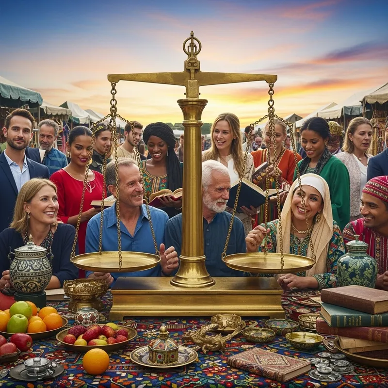 Weighing Up Diversity at the Evening Market