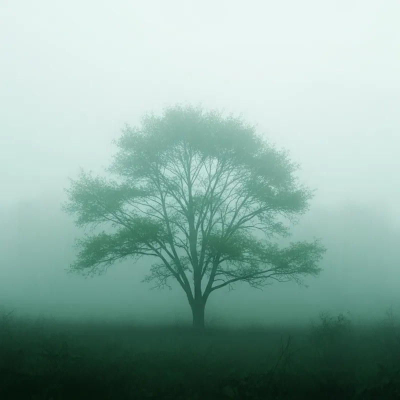 Tranquil Forest Tree: Serene Nature Scene