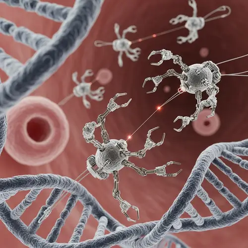 Advanced Nanotechnology: Microchip and Nanobots at Nanometer Scale