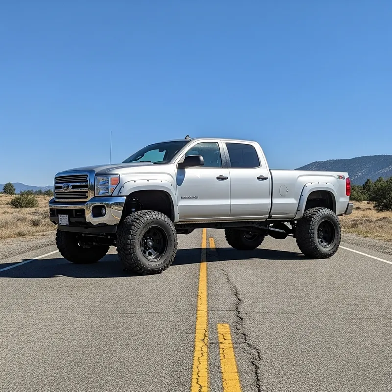 Very Wide Pickup Truck for Heavy-Duty Tasks