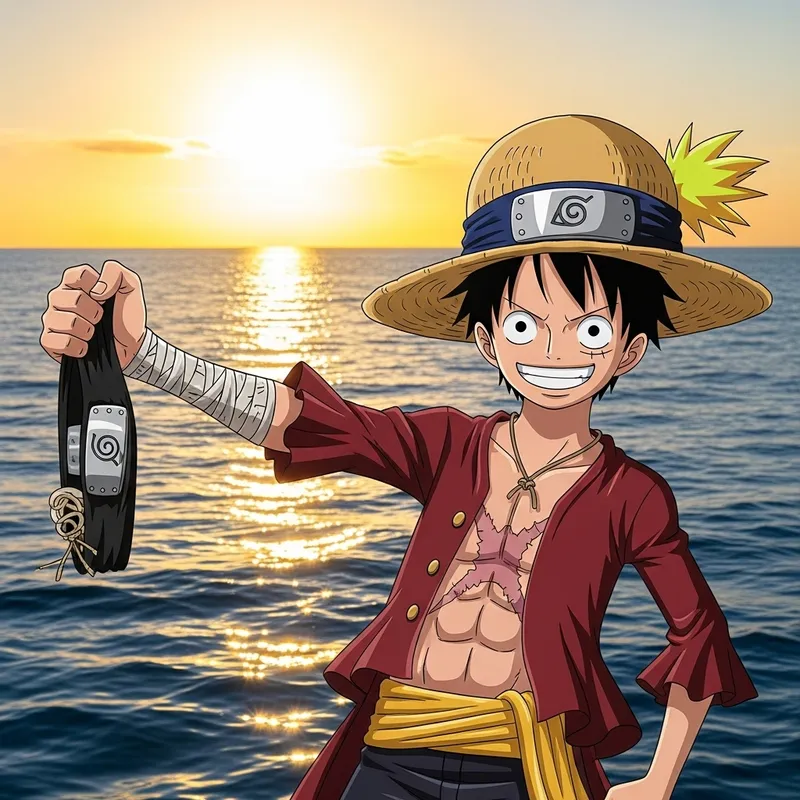 Luffy from Naruto: A Pirate Character with Unique Style