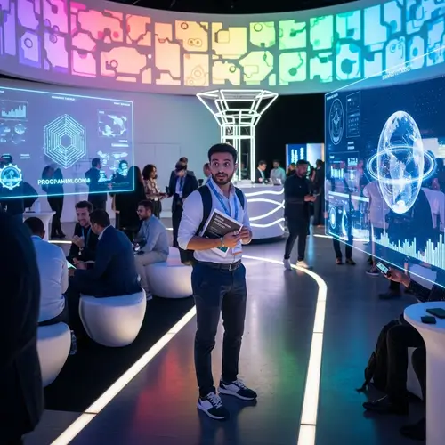 Vibrant Modern First-Time Attendee Experience