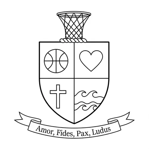 Custom Coat of Arms Design - Symbolizing Love, Passion, Faith, and Tranquility