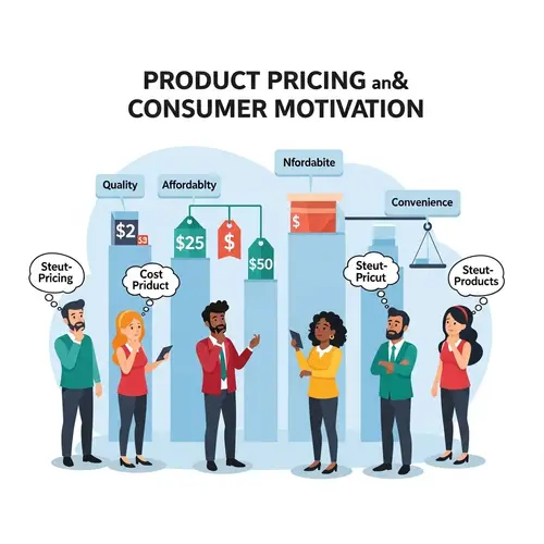 Product Pricing & Consumer Motivation Visualization