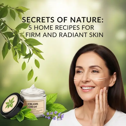 Secrets of Nature: Homemade Creams for Firm and Radiant Skin