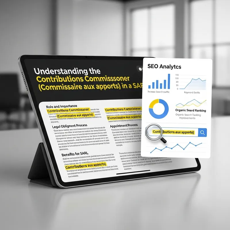 Enhanced SEO Guide for SARL Contributions Commissioners: Tips & Subtitles