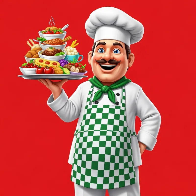 Friendly Chef Mascot for Your Food Restaurant