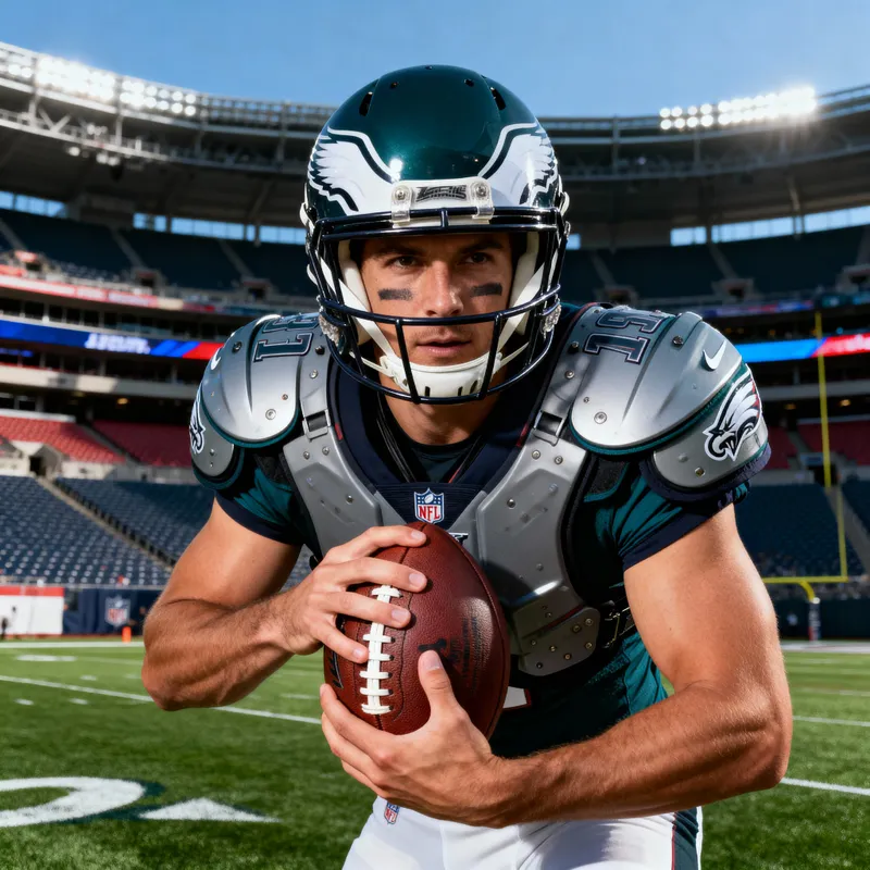 NFL Player Portrait - High Quality Photography