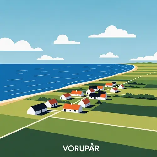 Minimalist Danish Fishing Village in Vorupør
