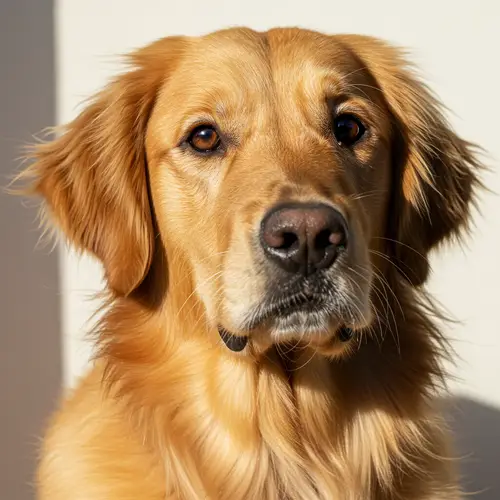 Stunning Golden Retriever Portrait Photography