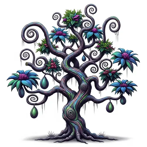 Crazy Tree: A Surreal Natural Wonder