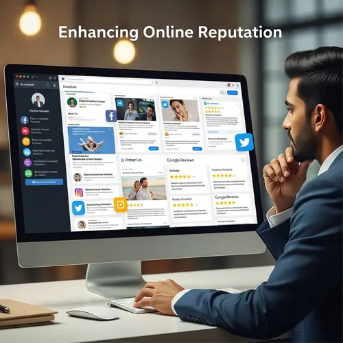 Enhancing Online Reputation: Professional Social Media and Review Management