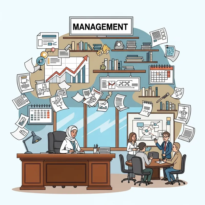 Abstract Depiction of Management | Strategies, Teamwork & Success