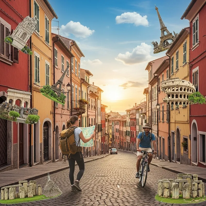 Europe Discovery Travel: Exploring Cobblestone Streets