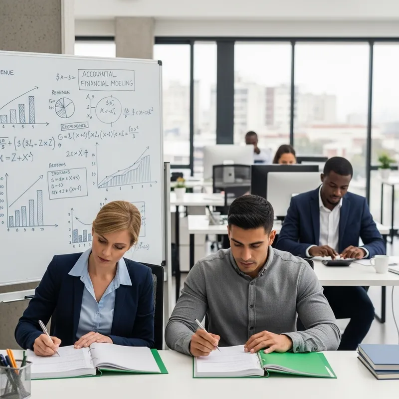 Diverse Professional Business Accounting Team Office Diverse Professional Business Accounting Team Office