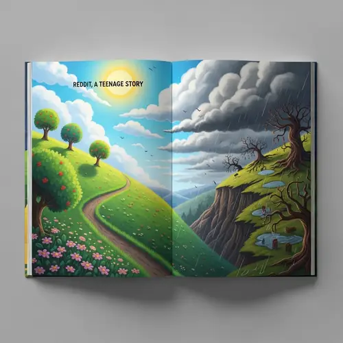 Reddit Teenage Story: From Sunshine to Descent | Impactful Visual Narratives