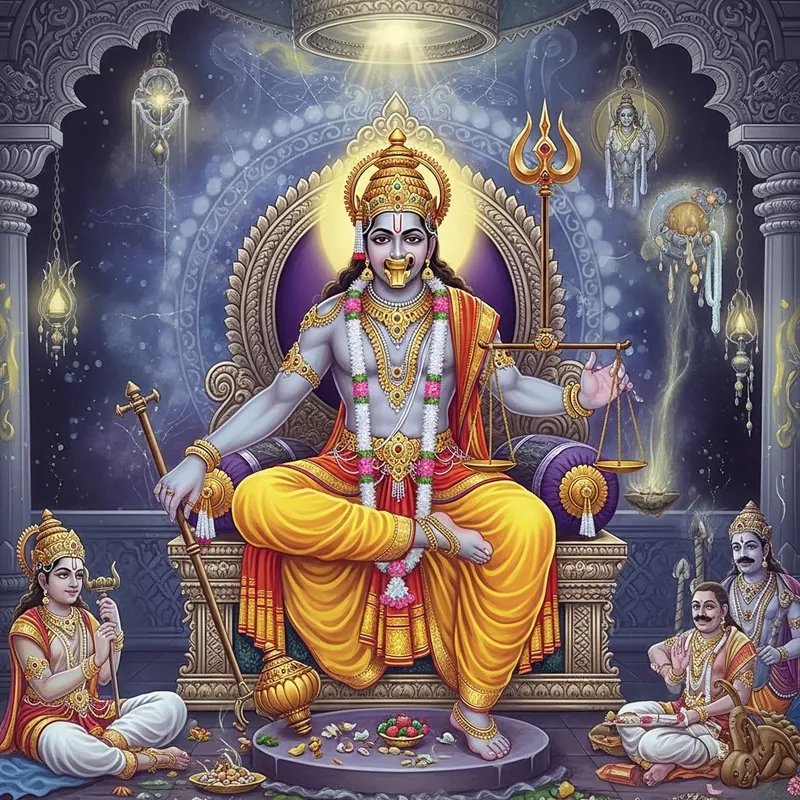 Dharmaraja: Dispenser of Law and Judgment