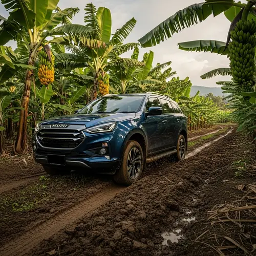 Isuzu Captiva 2023: Off-Roading in Banana Plantations