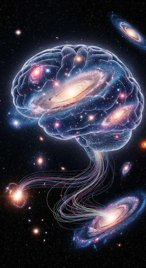 Cosmic Universal Mind: Interconnected Universe of Knowledge