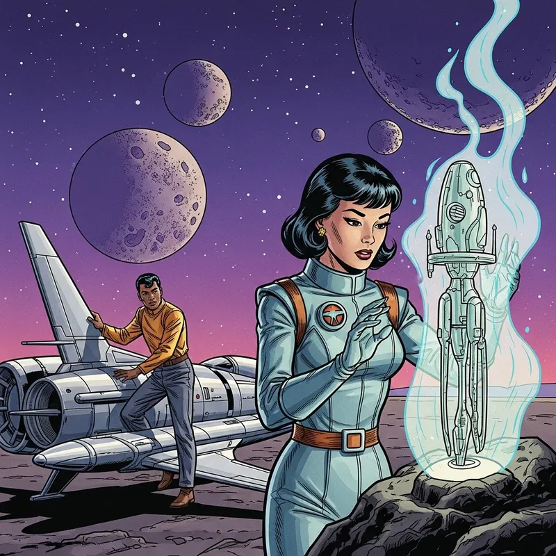 Sci-Fi Photonovel: Science Fiction Story Featuring an Alien Artifact Sci-Fi Photonovel: Science Fiction Story Featuring an Alien Artifact