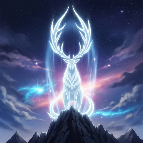 Mesmerizing Cosmic White Deer: The Legendary Arceus | Pokemon Series