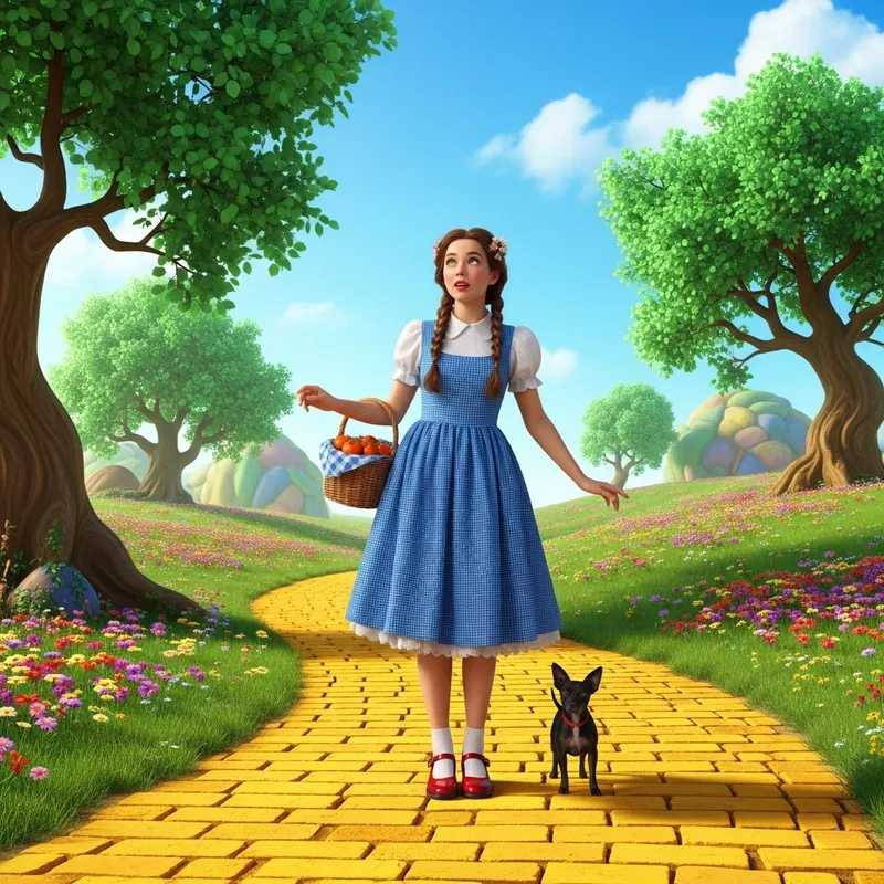 Dorothy Gale Cyberpunk Wizard of Oz Adventure
